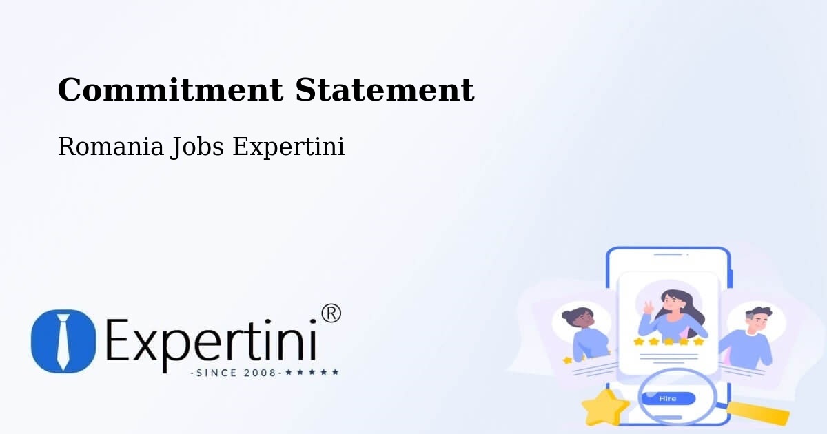 Corporate Commitment – Sector 1 - Romania Jobs Expertini