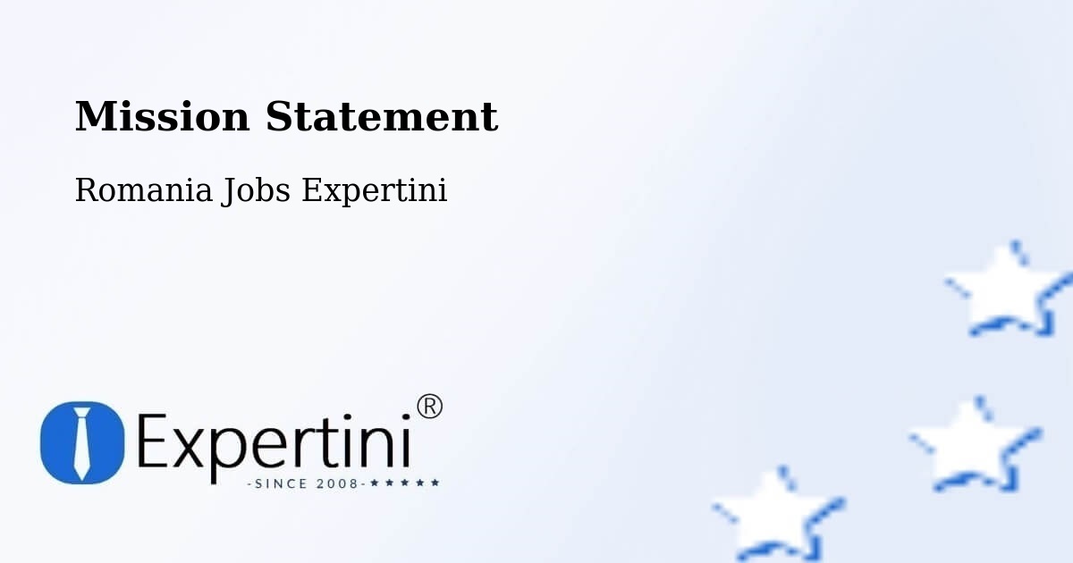 Corporate Mission – Sector 1 - Romania Jobs Expertini