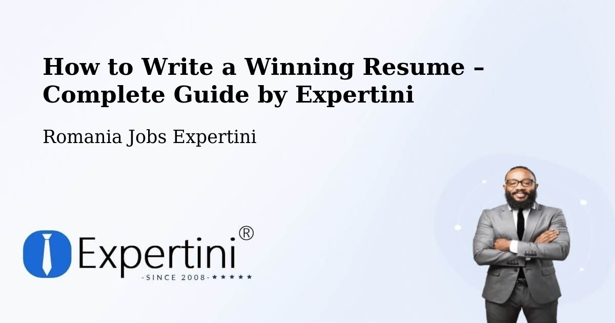 Resume Writing Guide for Job Seekers – Sector 1 - Sector 1, Romania Jobs Expertini